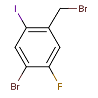 CAS: 1379330-38-7 | PC501571 | 4-Bromo-5-fluoro-2-iodobenzyl bromide