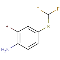 CAS:100280-41-9 | PC50158 | 2-Bromo-4-[(difluoromethyl)thio]aniline