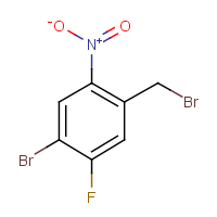 CAS: 1805031-30-4 | PC501599 | 4-Bromo-5-fluoro-2-nitrobenzyl bromide