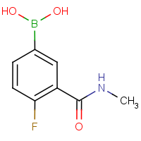 CAS: 874219-19-9 | PC5016 | 4-Fluoro-3-(methylcarbamoyl)benzeneboronic acid