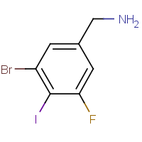 CAS: 1936228-17-9 | PC501608 | 3-Bromo-5-fluoro-4-iodobenzylamine