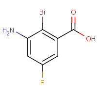 CAS: 1343343-57-6 | PC501639 | 3-Amino-2-bromo-5-fluorobenzoic acid