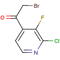 CAS: 1936144-74-9 | PC501656 | 4-(Bromoacetyl)- 2-chloro-3-fluoropyridine