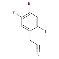 CAS: 1936451-03-4 | PC501660 | 4-Bromo-5-fluoro-2-iodophenylacetonitrile