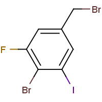 CAS: 1936058-43-3 | PC501670 | 4-Bromo-3-fluoro-5-iodobenzyl bromide