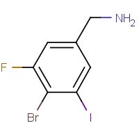 CAS: 1935074-60-4 | PC501673 | 4-Bromo-3-fluoro-5-iodobenzylamine