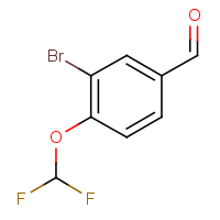 CAS: 1155878-02-6 | PC501686 | 3-Bromo-4-(difluoromethoxy)benzaldehyde
