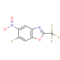 CAS:1980054-19-0 | PC501687 | 6-Fluoro-5-nitro-2-(triFluoromethyl)-1,3-benzoxazole