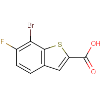 CAS:1781503-02-3 | PC501692 | 7-Bromo-6-fluorobenzo[b]thiophene-2-carboxylic acid