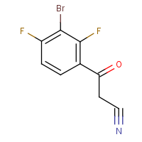 CAS: 1936633-41-8 | PC501693 | 3-Bromo-2,4-difluorobenzoylacetonitrile
