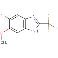 CAS:2149590-35-0 | PC501697 | 2-(Trifluoromethyl)-5-fluoro-6-methoxy-1H-benzimidazole
