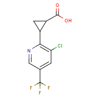 CAS: | PC50173 | 2-[3-Chloro-5-(trifluoromethyl)-2-pyridyl]cyclopropanecarboxylic acid