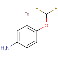 CAS:83189-98-4 | PC501734 | 3-Bromo-4-(difluoromethoxy)aniline