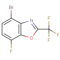 CAS:1980044-93-6 | PC501741 | 4-Bromo-7-fluoro-2-(trifluoromethyl)-1,3-benzoxazole