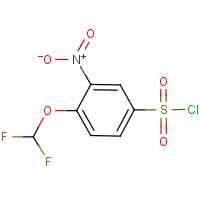 CAS:929341-73-1 | PC501755 | 4-(Difluoromethoxy)-3-nitrobenzenesulphonyl chloride