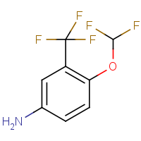 CAS:71791-37-2 | PC501756 | 4-(Difluoromethoxy)-3-(trifluoromethyl)aniline