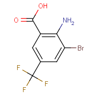 CAS:1434631-44-3 | PC501758 | 2-Amino-3-bromo-5-(trifluoromethyl)benzoic acid