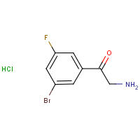 CAS: 1980049-87-3 | PC501765 | 3-Bromo-5-fluorophenacylamine hydrochloride