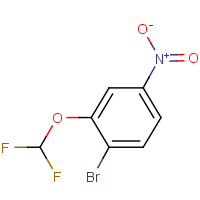 CAS: 835633-47-1 | PC501766 | 4-Bromo-3-(difluoromethoxy)nitrobenzene