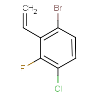 CAS:1936603-06-3 | PC501777 | 6-Bromo-3-chloro-2-fluorostyrene