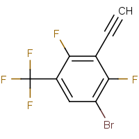 CAS:1980063-24-8 | PC501779 | 3-Bromo-2,6-difluoro-5-(trifluoromethyl)phenylacetylene