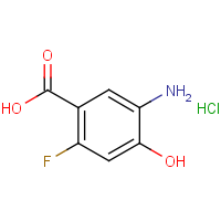 CAS:1566265-63-1 | PC50178 | 5-Amino-2-fluoro-4-hydroxybenzoic acid hydrochloride