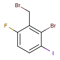 CAS: 2092531-09-2 | PC50180 | 3-Bromo-2-(bromomethyl)-1-fluoro-4-iodobenzene