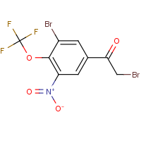 CAS:1980054-30-5 | PC501806 | 3-Bromo-5-nitro-4-(trifluoromethoxy)phenacyl bromide