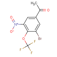 CAS:1980064-05-8 | PC501809 | 3’-Bromo-5’-nitro-4’-(trifluoromethoxy)acetophenone