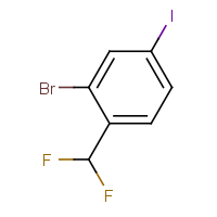 CAS: 1261569-90-7 | PC50181 | 3-Bromo-4-(difluoromethyl)iodobenzene
