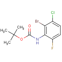 CAS:1934917-37-9 | PC501810 | 2-Bromo-3-chloro-6-fluoroaniline, N-BOC protected
