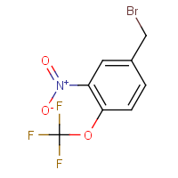 CAS: 1806302-22-6 | PC501815 | 3-Nitro-4-(trifluoromethoxy)benzyl bromide