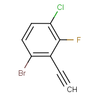 CAS:1935897-05-4 | PC501819 | 6-Bromo-3-chloro-2-fluorophenylacetylene