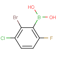 CAS: 1451392-82-7 | PC501827 | 2-Bromo-3-chloro-6-fluorobenzeneboronic acid