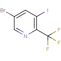 CAS: 1408279-59-3 | PC50184 | 5-Bromo-3-iodo-2-(trifluoromethyl)pyridine