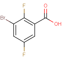 CAS: 1520538-81-1 | PC501845 | 3-Bromo-2,5-difluorobenzoic acid