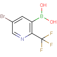 CAS:  | PC50185 | [5-Bromo-2-(trifluoromethyl)-3-pyridyl]boronic acid