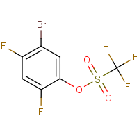 CAS: 1935455-76-7 | PC501859 | 5-Bromo-2,4-difluorophenyl trifluoromethanesulphonate