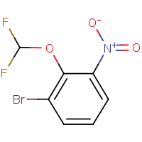 CAS: 259243-49-7 | PC501873 | 3-Bromo-2-(difluoromethoxy)nitrobenzene