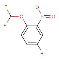 CAS: 1261552-41-3 | PC501880 | 5-Bromo-2-(difluoromethoxy)nitrobenzene