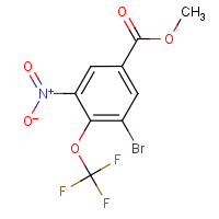 CAS: 1980044-71-0 | PC501888 | Methyl 3-Bromo-5-nitro-4-(trifluoromethoxy)benzoate