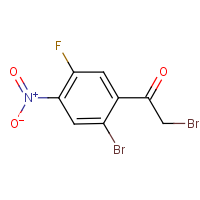 CAS:1805507-32-7 | PC501913 | 2-Bromo-5-fluoro-4-nitrophenacyl bromide