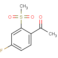 CAS:1822782-04-6 | PC501914 | 4’-Fluoro-2’-(methylsulphonyl)acetophenone