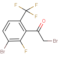 CAS:1980054-05-4 | PC501938 | 3-Bromo-2-fluoro-6-(trifluoromethyl)phenacyl bromide
