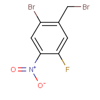 CAS: 1807263-67-7 | PC501958 | 2-Bromo-5-fluoro-4-nitrobenzyl bromide