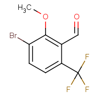 CAS:1980063-73-7 | PC501966 | 3-Bromo-2-methoxy-6-(trifluoromethyl)benzaldehyde