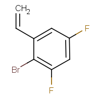 CAS:1935625-45-8 | PC501978 | 2-Bromo-3,5-difluorostyrene