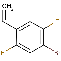CAS: 1935597-43-5 | PC502002 | 4-Bromo-2,5-difluorostyrene
