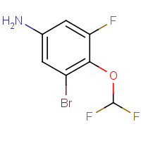 CAS:2090482-47-4 | PC502027 | 3-Bromo-4-(difluoromethoxy)-5-fluoroaniline