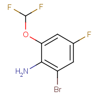 CAS:1700495-04-0 | PC502030 | 2-Bromo-6-(difluoromethoxy)-4-fluoroaniline